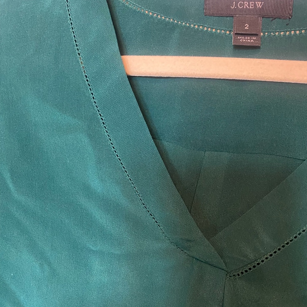 J Crew Silk Blouse